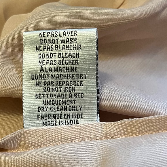 NWT J KARA Beaded Formal Sleeveless Blush Gown with Gold Sequins - Picture 16 of 16